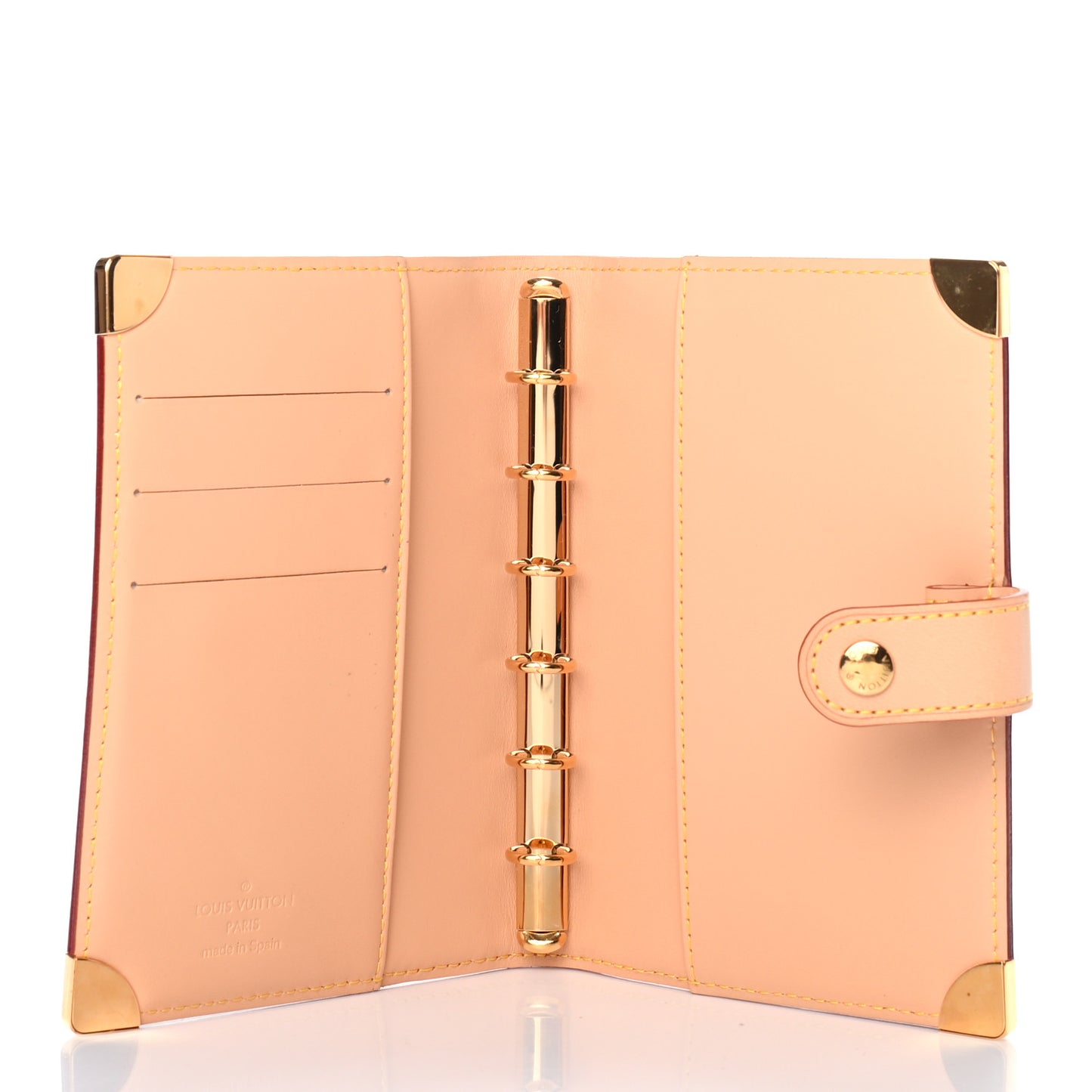 Monogram Multicolor Small Ring Agenda Cover White