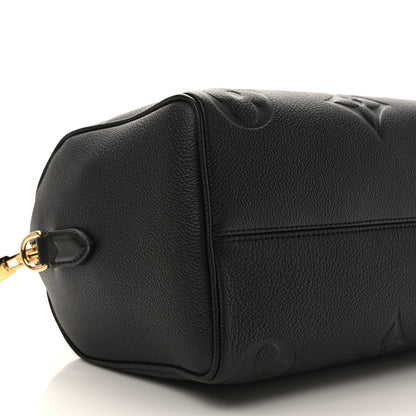 Louis Vuitton Empreinte Monogram Giant Speedy Bandouliere 25 Black 7 of 8