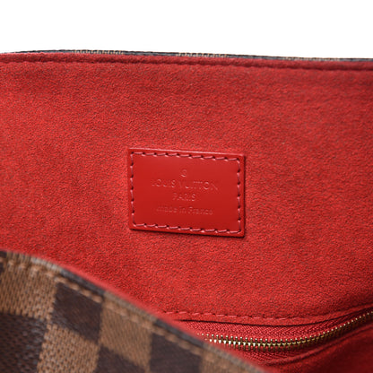 Louis Vuitton Damier Ebene Caissa Hobo Cherry 6 of 10