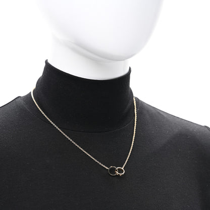 Cartier 18K Yellow Gold Interlocking LOVE Necklace 2 of 4