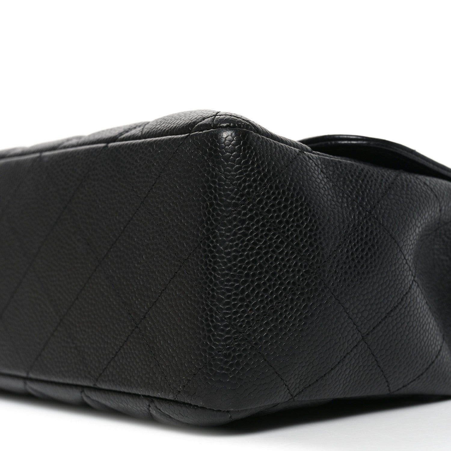 Chanel Caviar Quilted Jumbo Single Flap Black 10 of 10