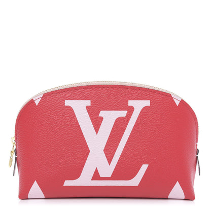 Louis Vuitton Monogram Giant Cosmetic Pouch Rouge 1 of 8