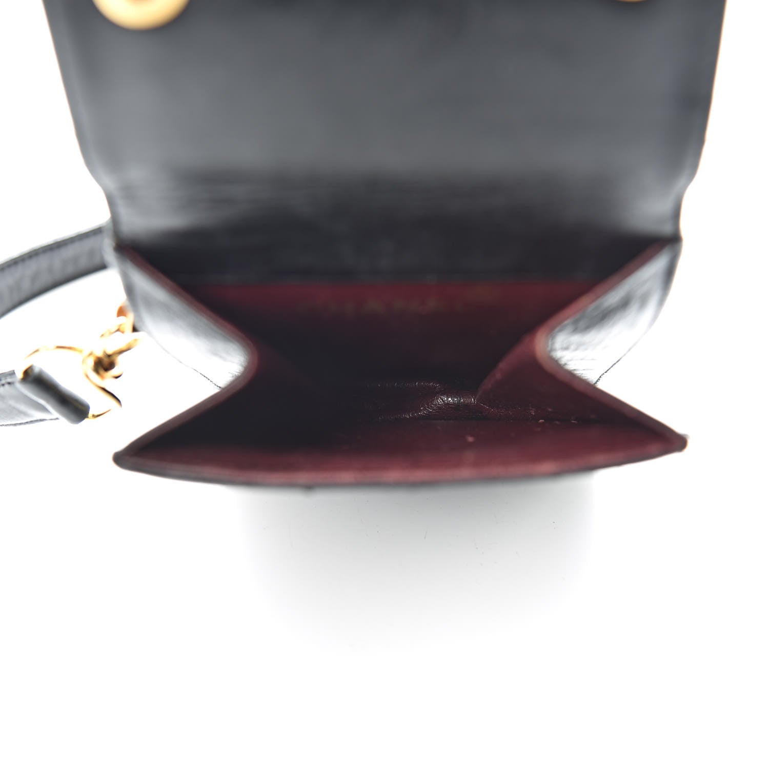 Chanel Lambskin Stitched Waist Belt Bag 70 28 Black 5 of 18