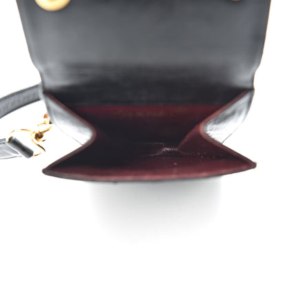 Chanel Lambskin Stitched Waist Belt Bag 70 28 Black 5 of 18
