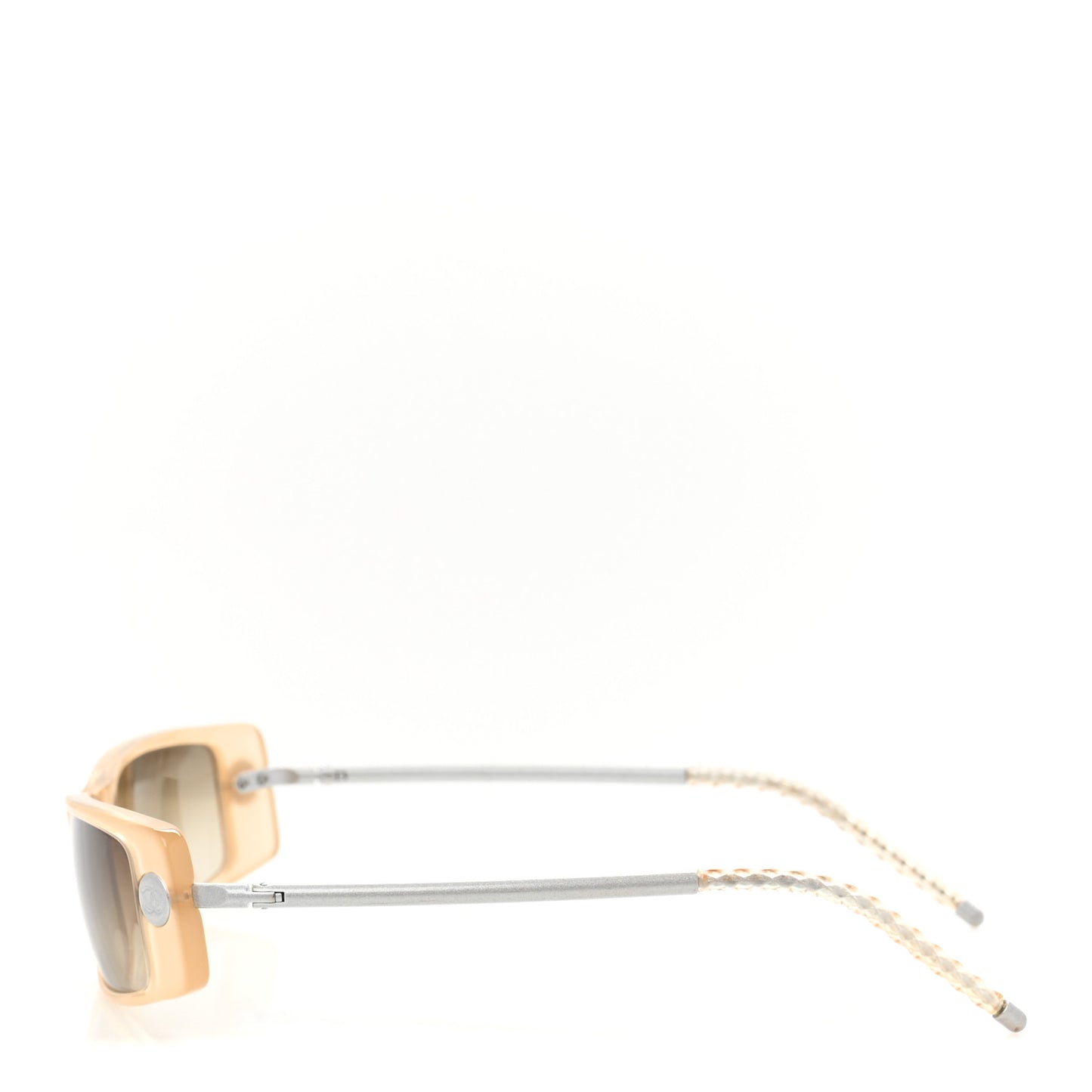 Acetate Rectangle Sunglasses 5036 Beige