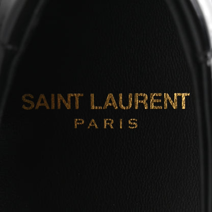 Saint Laurent Magnum Lux Calfskin Mens Le Loafer 15 Moccassins 42.5 Black 8 of 10