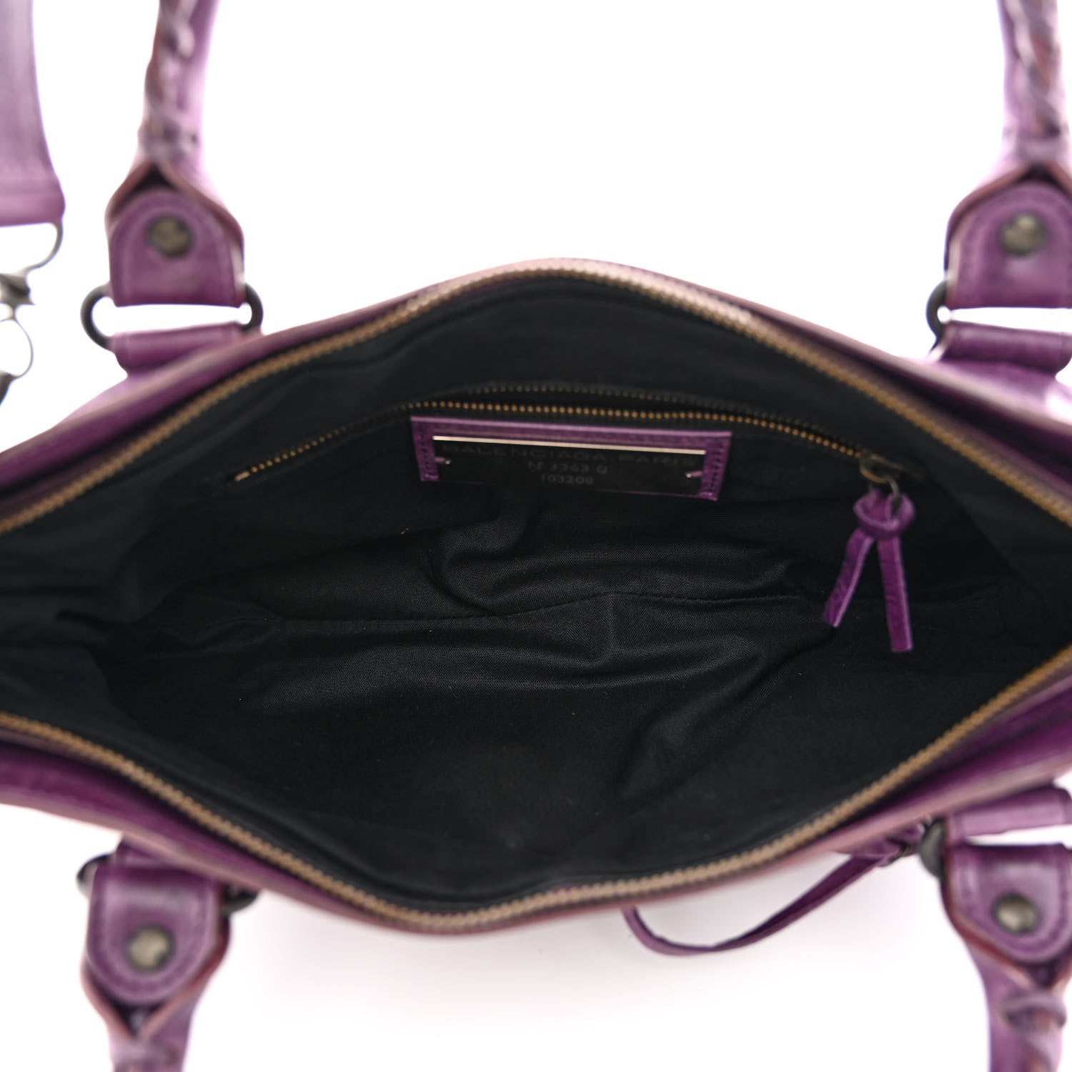 Balenciaga Agneau Classic Hardware First Raisin 5 of 10