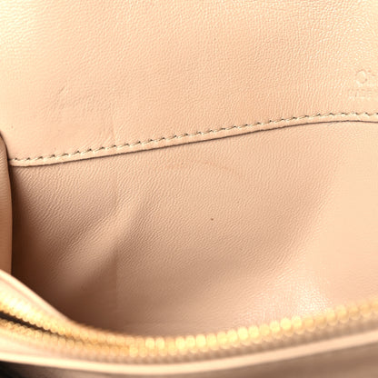 Chloe Metallic Grained Calfskin Gabrielle Gold Chestnut 13 of 15
