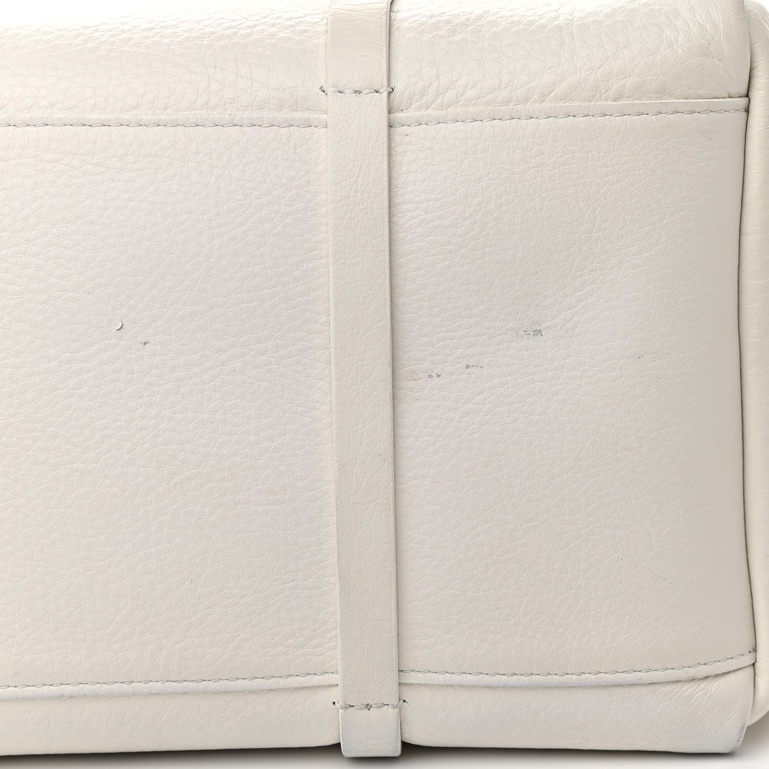 Balenciaga Smooth Calfskin Double Sided Medium Everyday Tote Optic White Black 11 of 12