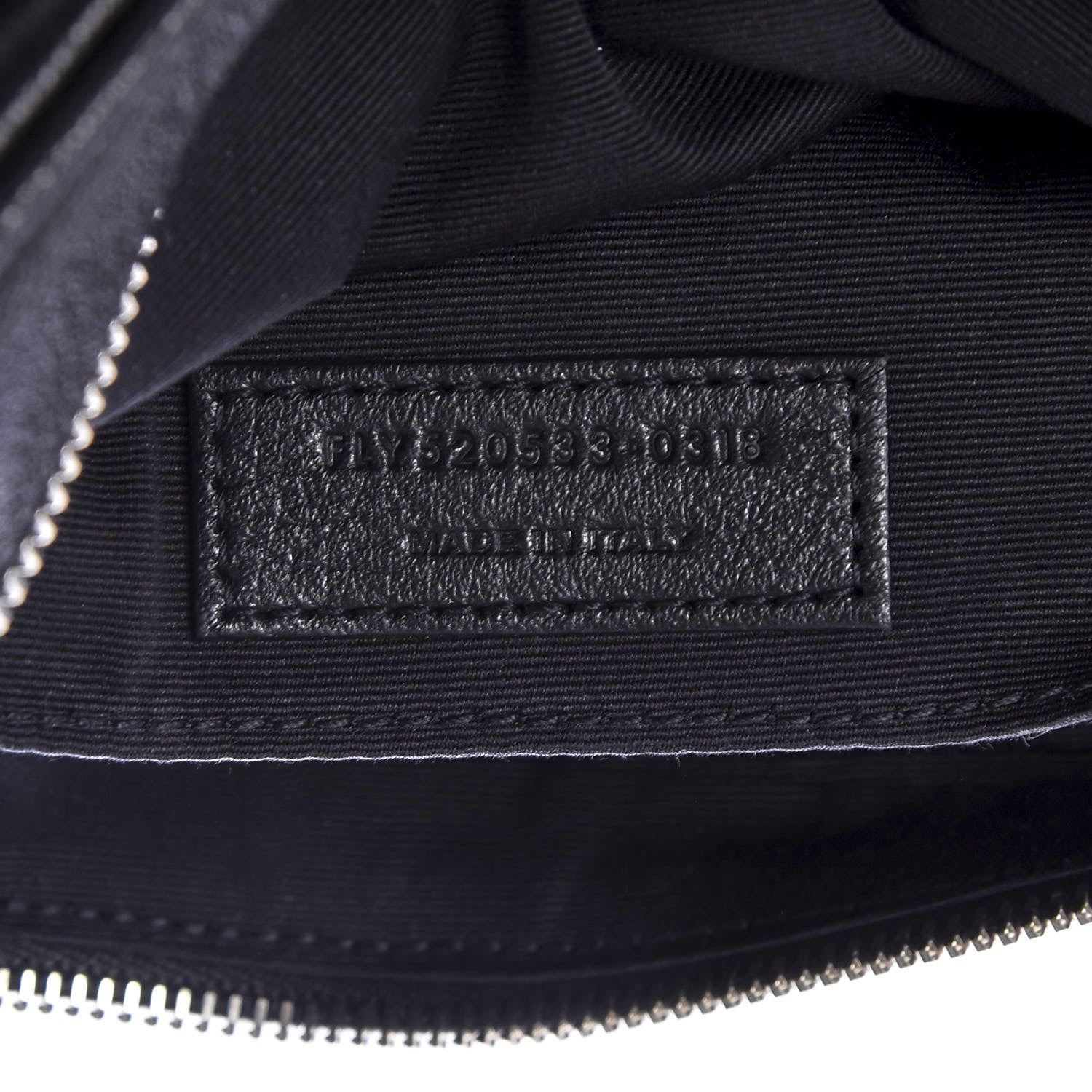 Saint Laurent Lambskin Monogram Small Lou Camera Bag Black 6 of 10