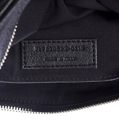 Saint Laurent Lambskin Monogram Small Lou Camera Bag Black 6 of 10