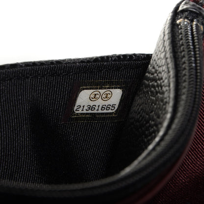 Chanel Caviar Quilted Wallet On Chain WOC Black 9 of 9