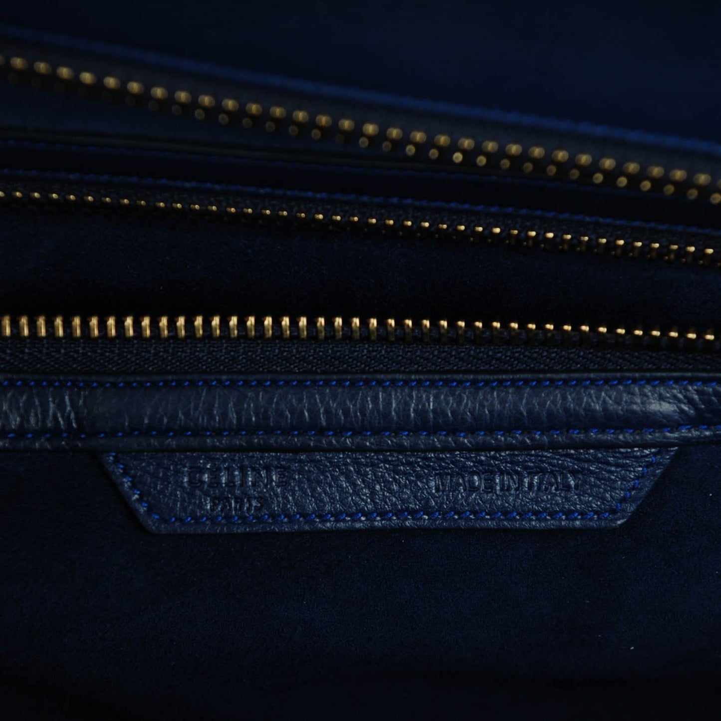 Baby Calfskin Mini Luggage Ink