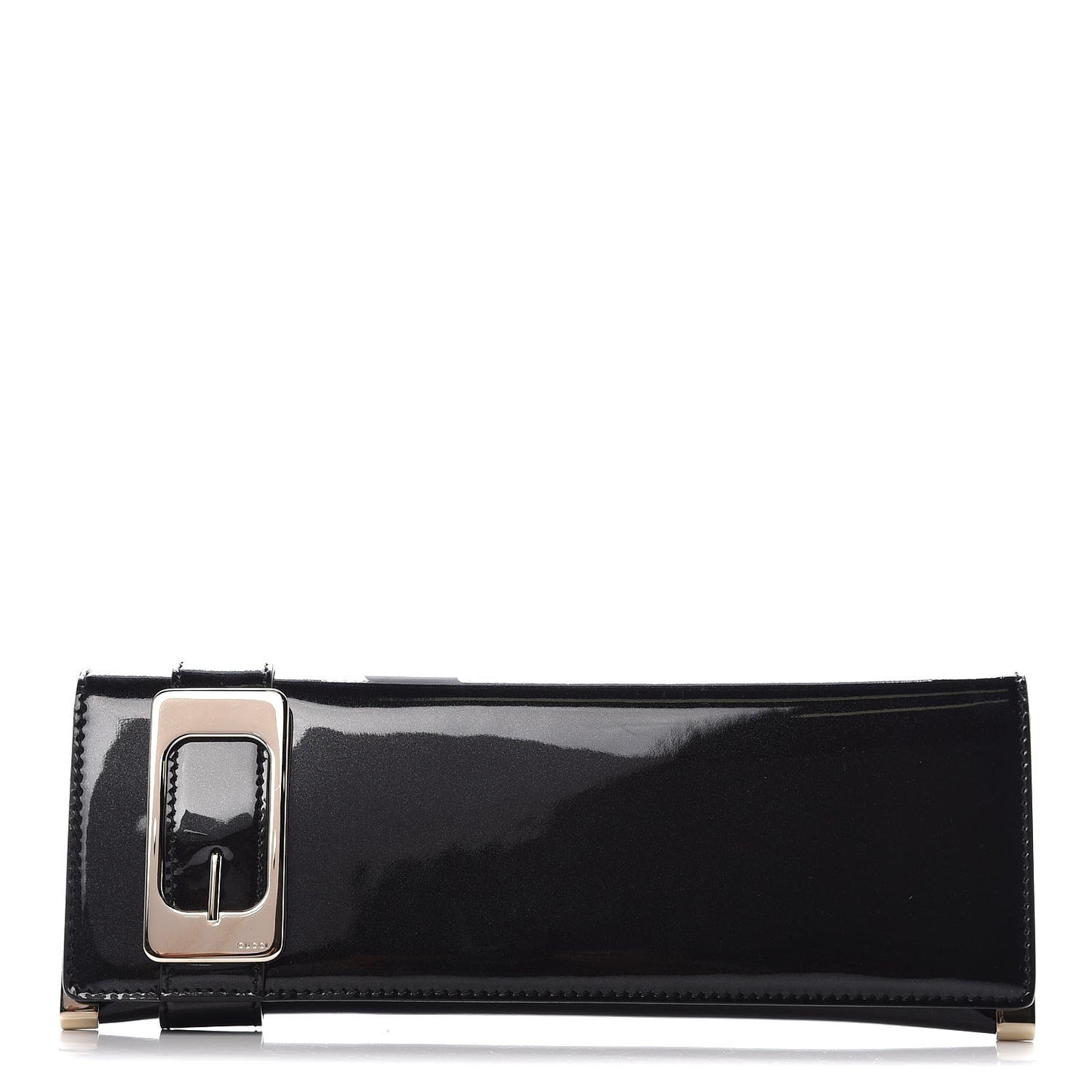 Patent Romy Clutch Black