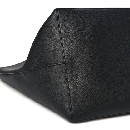 The Row Grained Calfskin Park Tote Three Black 10 of 11