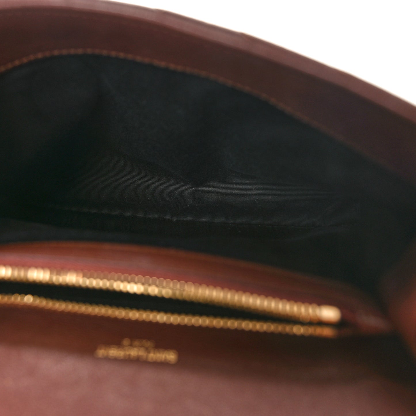 Calfskin Matelasse Chevron Monogram Medium College Bag Brick
