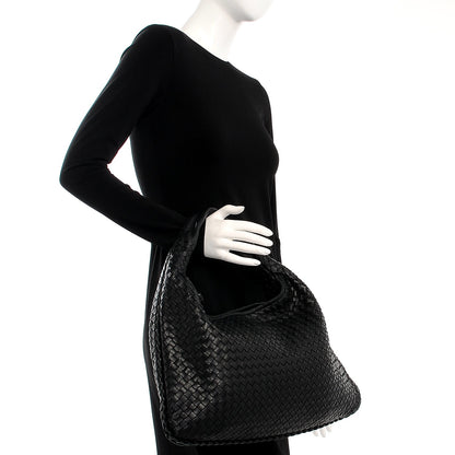 Bottega Veneta Nappa Intrecciato Large Veneta Hobo Nero Black 2 of 9