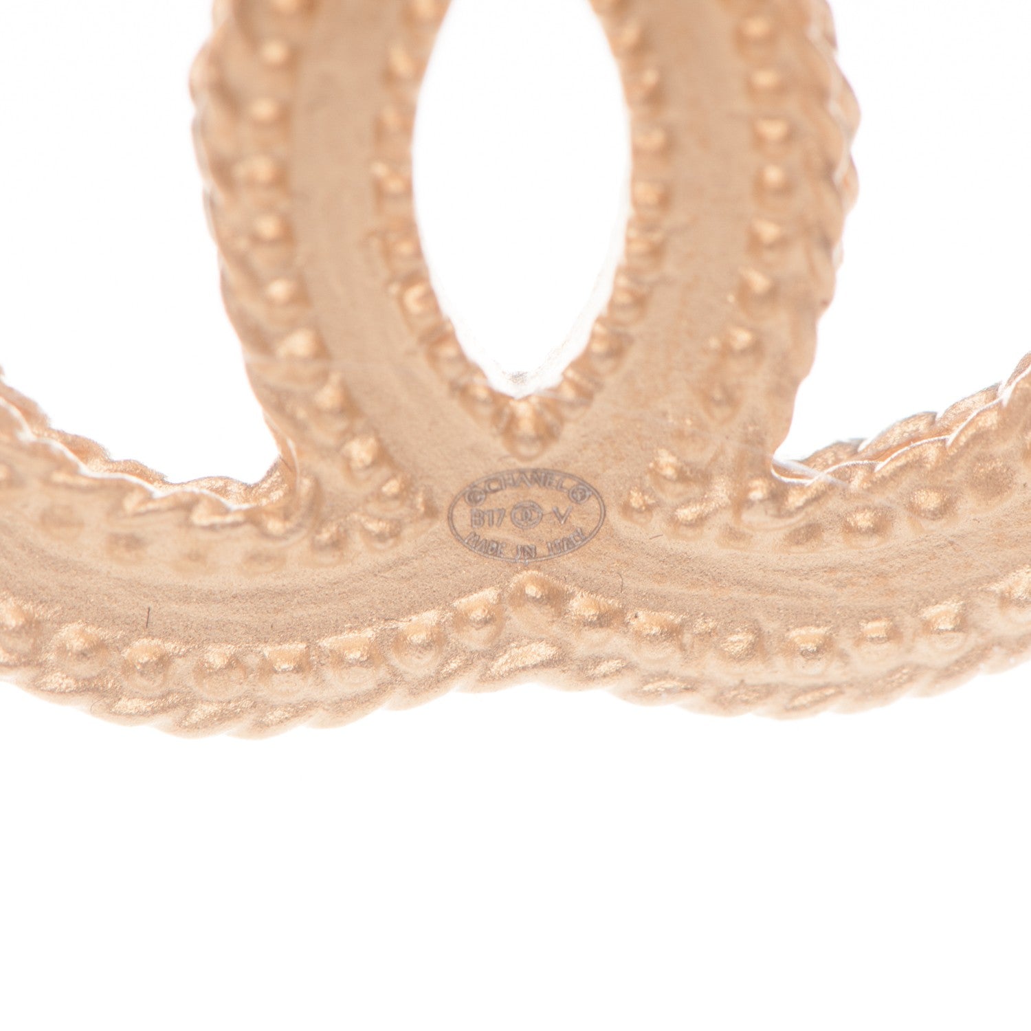 Chanel CC Drop Earrings Gold 3 of 5