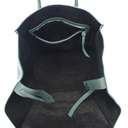 Celine Supple Calfskin Medium Phantom Luggage Emerald 4 of 9