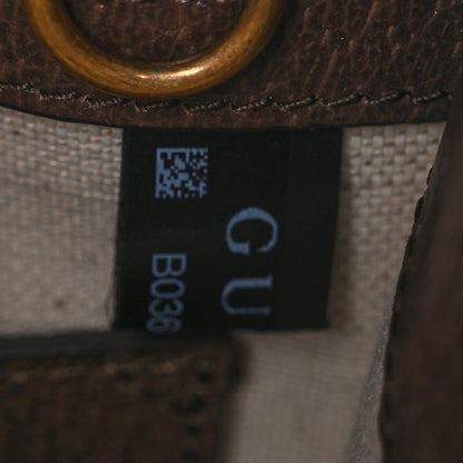 Gucci GG Supreme Monogram Textured Dollar Calfskin Web Gucci Tiger Mini Retro Interlocking G Tote Bag Beige Ebony Live Red New Shamarock New Acero 7 of 9
