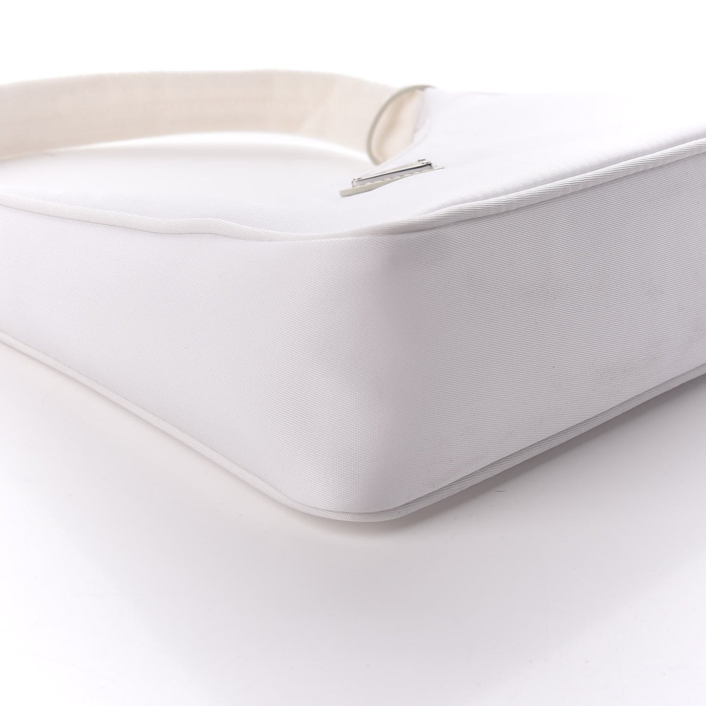 Tessuto Nylon Mini Re-Edition 2000 Bag White