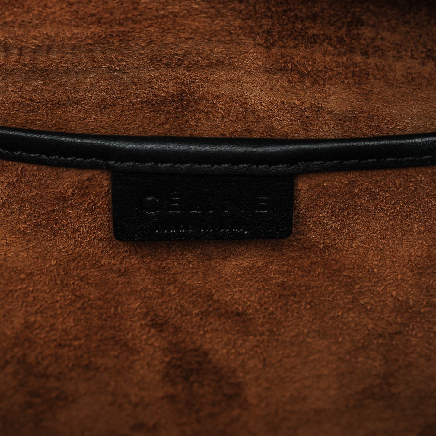 Smooth Drummed Calfskin Nano Tri-Color Luggage Indigo