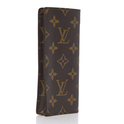 Louis Vuitton Monogram Etui a Lunettes Simple Eyeglass Case 3 of 5