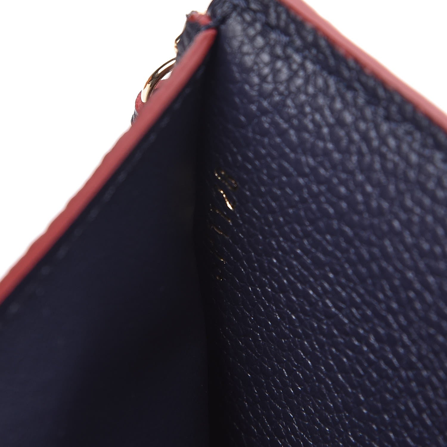 Louis Vuitton Empreinte Victorine Wallet Marine Rouge 7 of 8