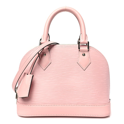 Louis Vuitton Epi Alma BB Rose Ballerine 1 of 10