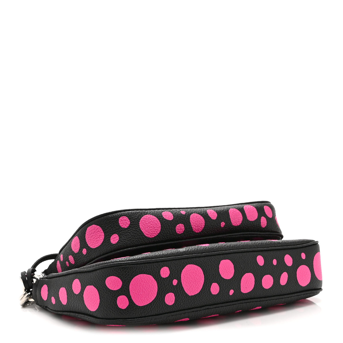 LV X YK Empreinte Multi Pochette Accessories Black Fuchsia