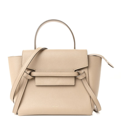 Celine Grained Calfskin Nano Belt Bag Light Taupe 1 of 10