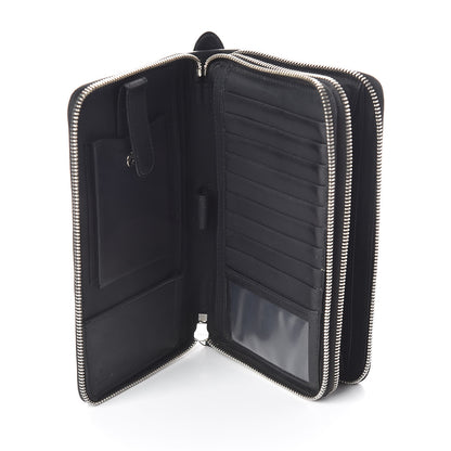 Gucci Guccissima Signature Travel Document Case Black 5 of 7