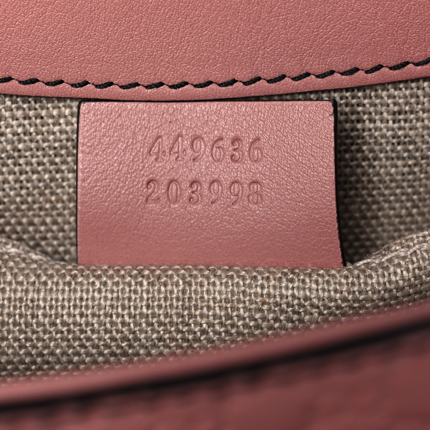Gucci Microguccissima Mini Emily Shoulder Bag Soft Pink 7 of 11