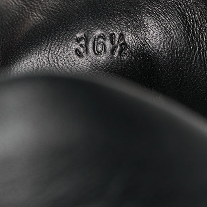 Hermes Calfskin Day Sneakers 36.5 Black 8 of 9