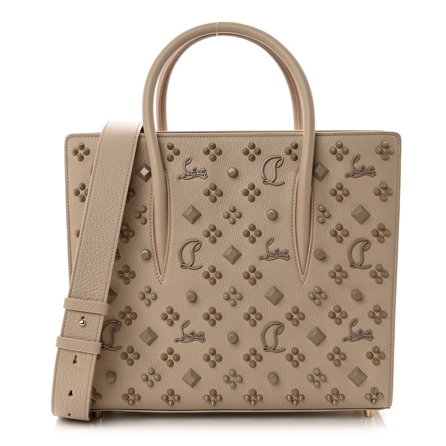 Calfskin Spikes Loubinthesky Medium Paloma Paloma