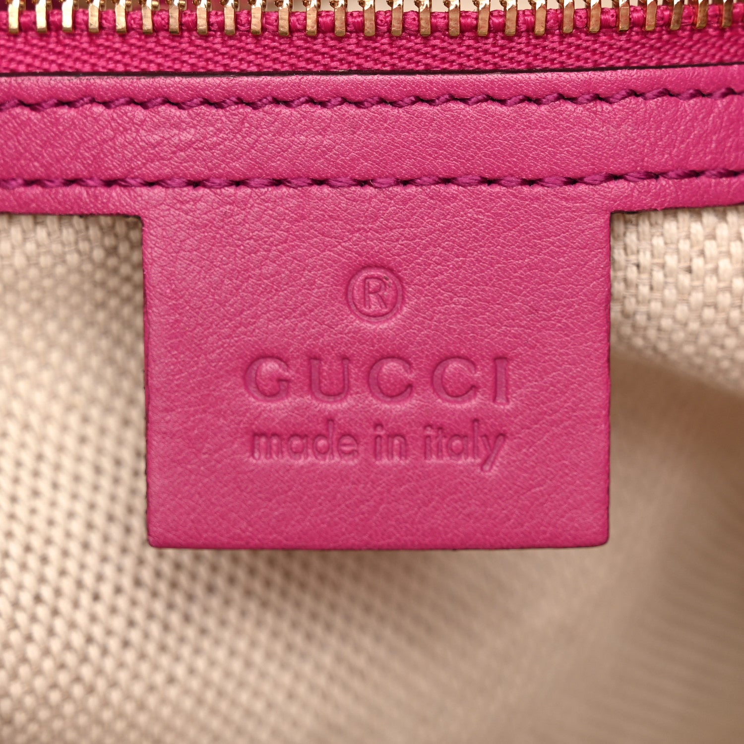 Gucci Vernice Naplack Medium Soho Chain Shoulder Bag Bright Bouganville 6 of 21