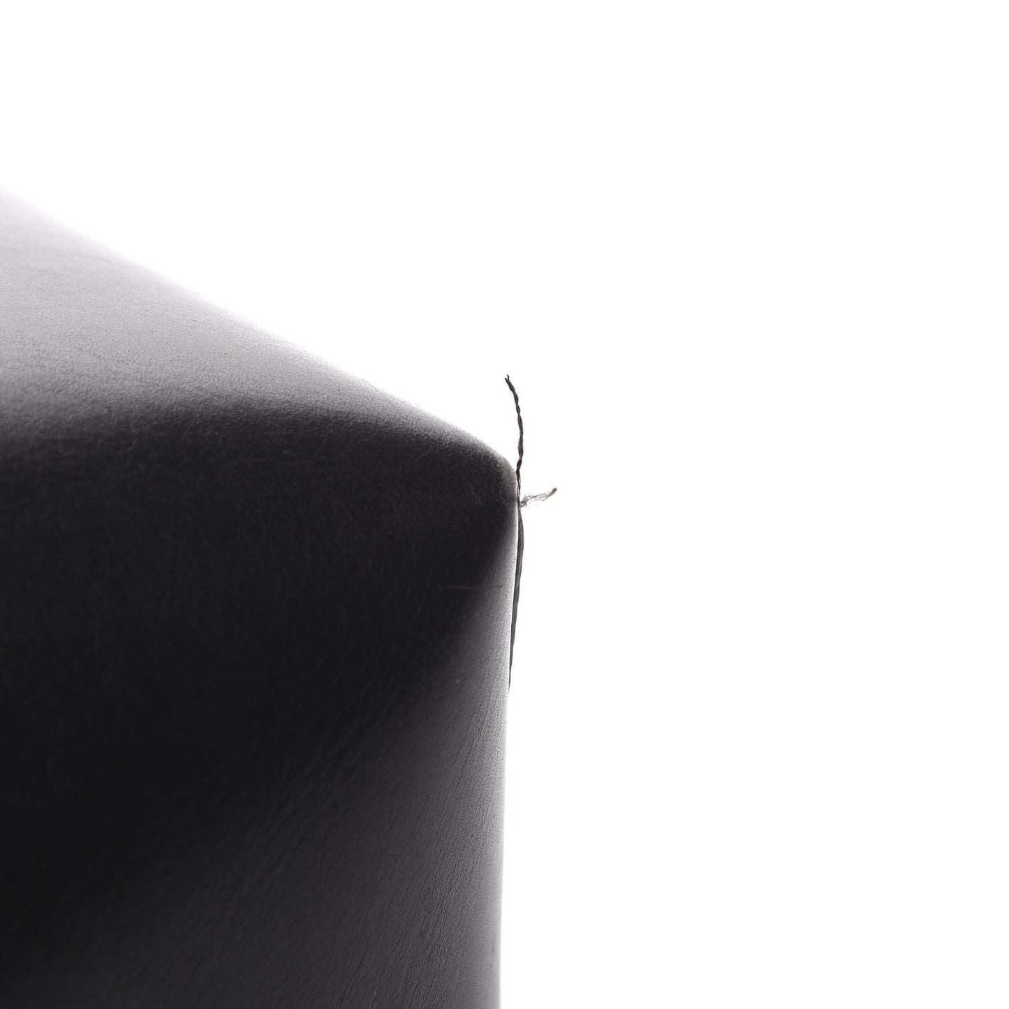 Smooth Calfskin Large Shopping Tote Black Argento