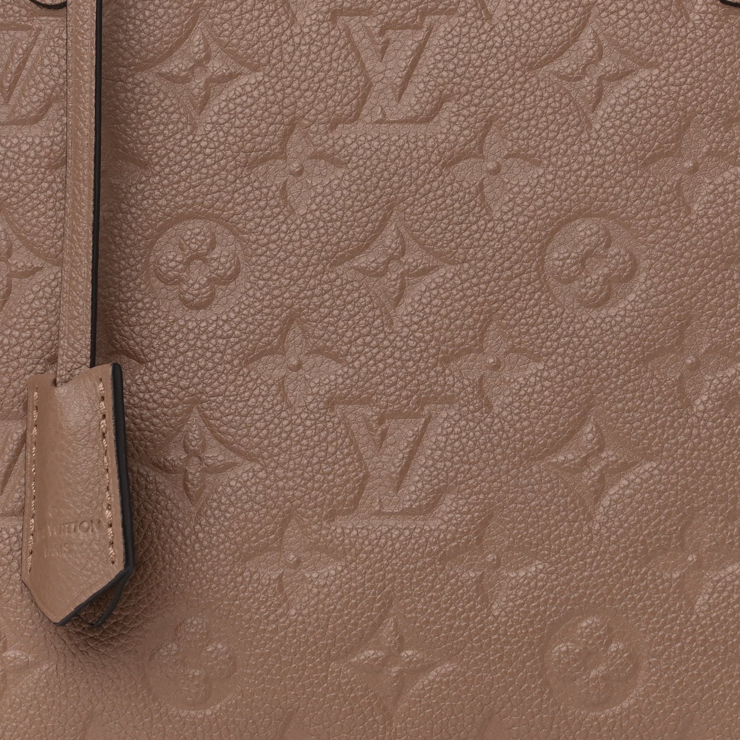 Louis Vuitton Empreinte Montaigne MM Mastic 7 of 11