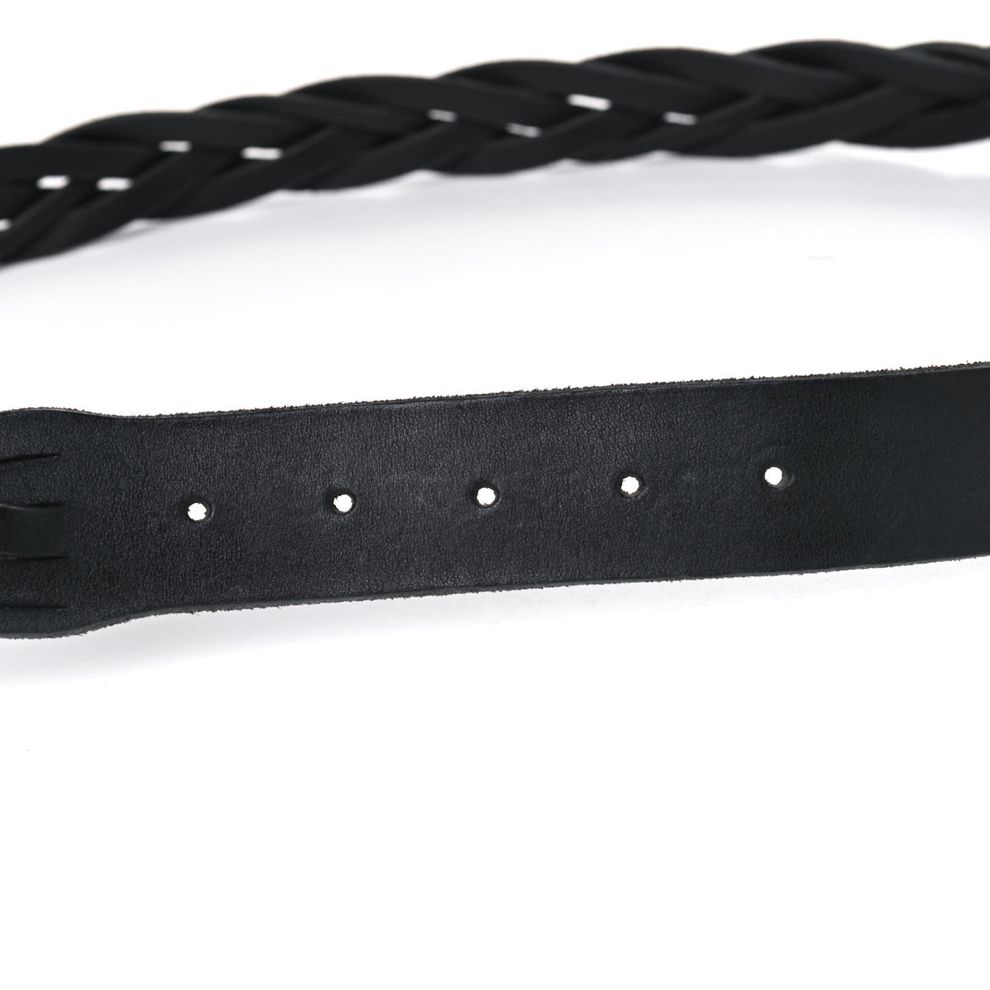 Calfskin Braided Dionysus Belt 95 38 Black