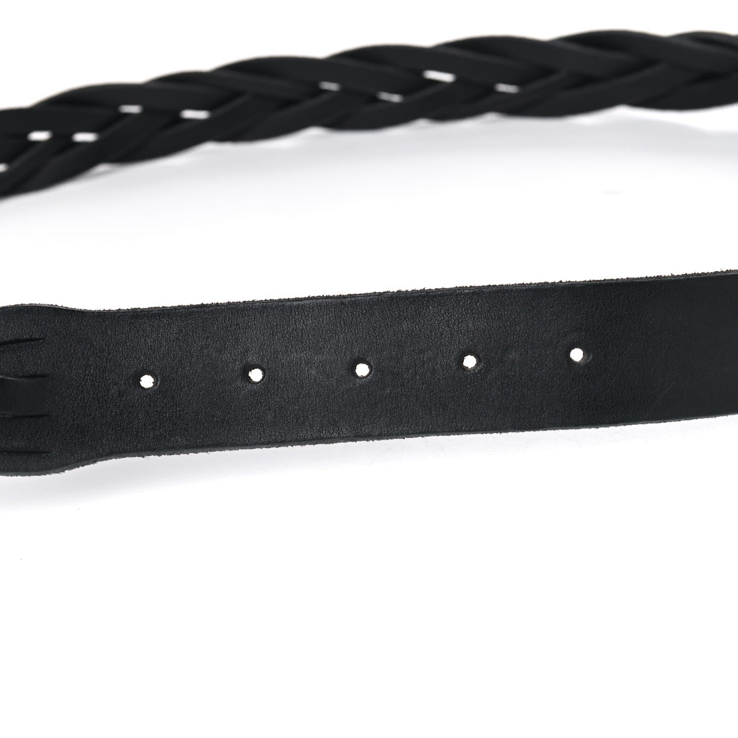 Gucci Calfskin Braided Dionysus Belt 95 38 Black 3 of 7