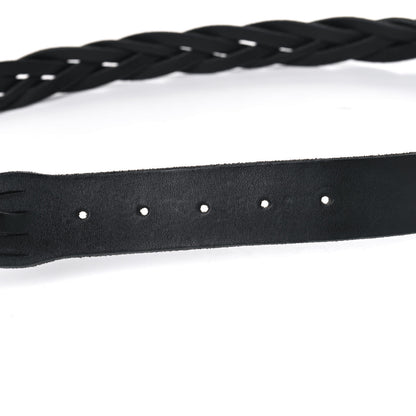 Gucci Calfskin Braided Dionysus Belt 95 38 Black 3 of 7