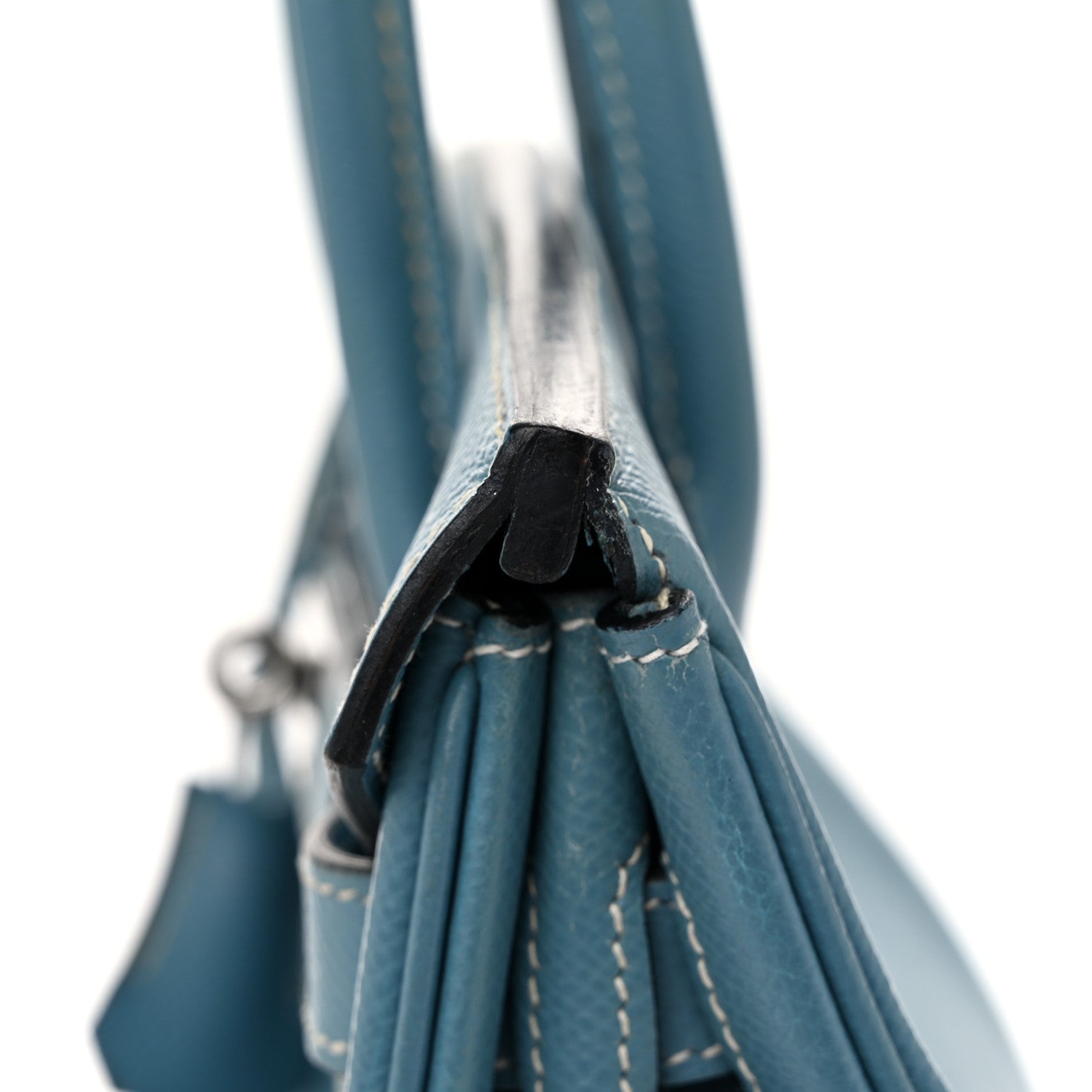 Hermes Epsom Birkin 30 Blue Jean 10 of 13