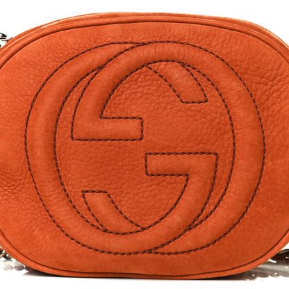 Gucci Vitello Range Mini Soho Chain Bag Old Whisky 8 of 10