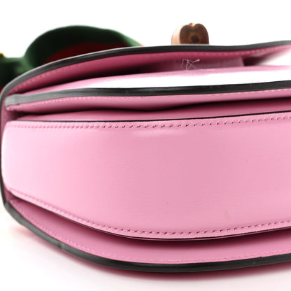 Gucci Boarded Dyana Lux Calfskin Web Mini Bamboo 1947 Top Handle Bag Nice Pink 9 of 20