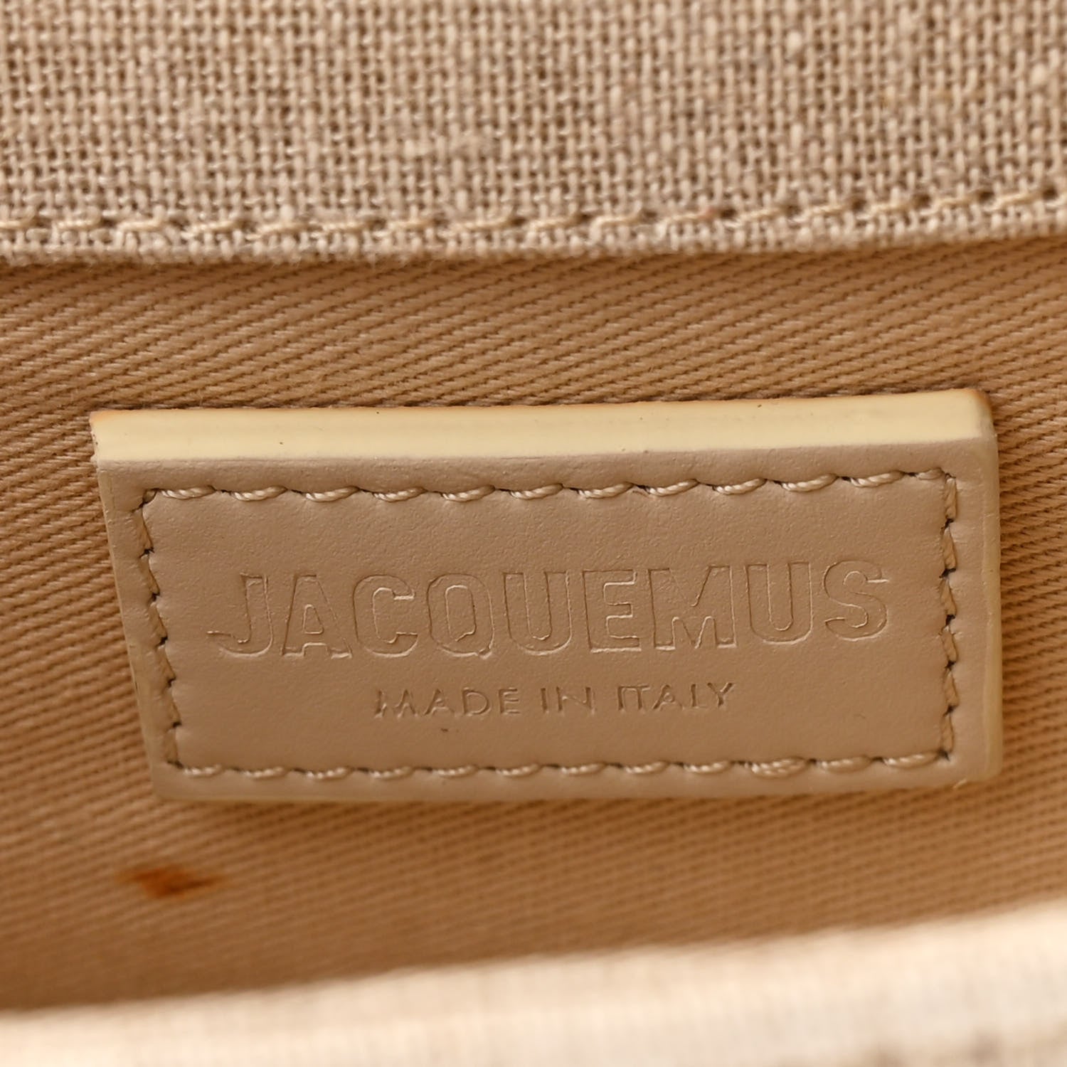 Jacquemus Linen Le Bambino Light Greige 6 of 12