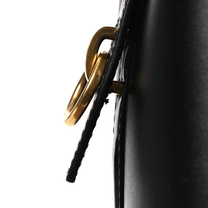 Saint Laurent Smooth Shiny Calfskin Monogram Le 37 Small Bucket Bag Black 13 of 15