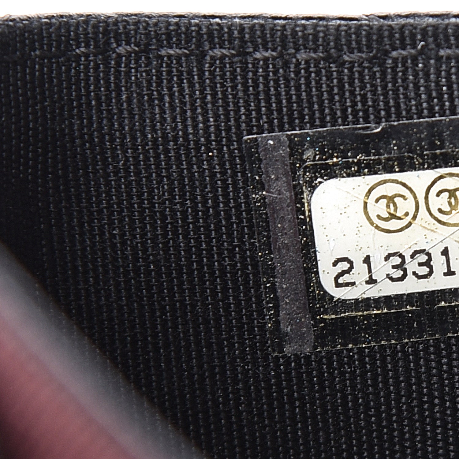 Chanel Caviar Quilted Flap Card Holder Black 8 of 10