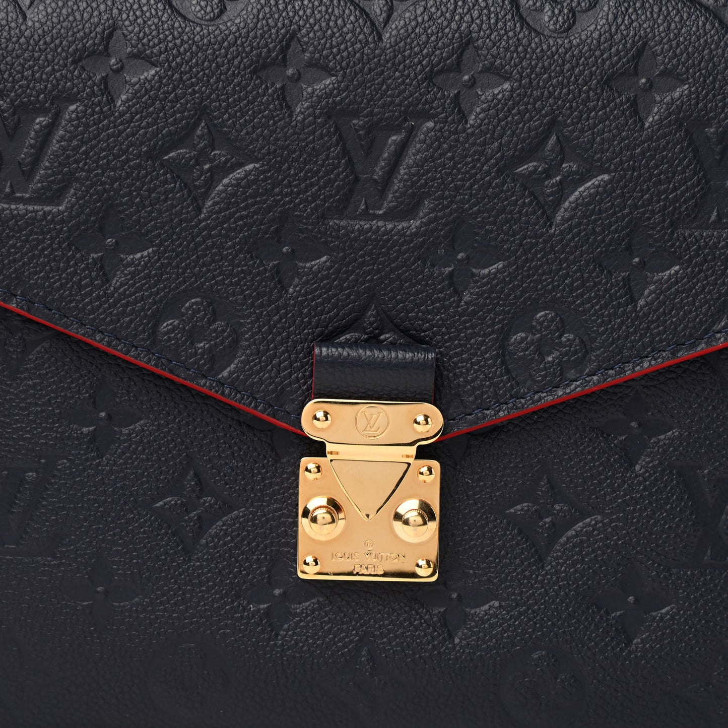 Empreinte Pochette Metis Marine Rouge