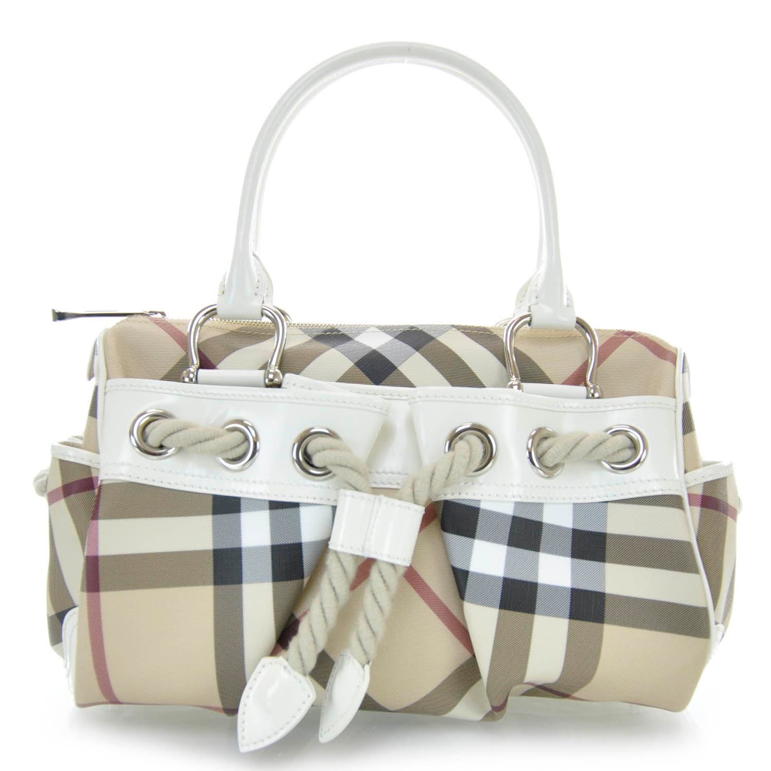 Burberry House Check Nautical Satchel 1 of 7