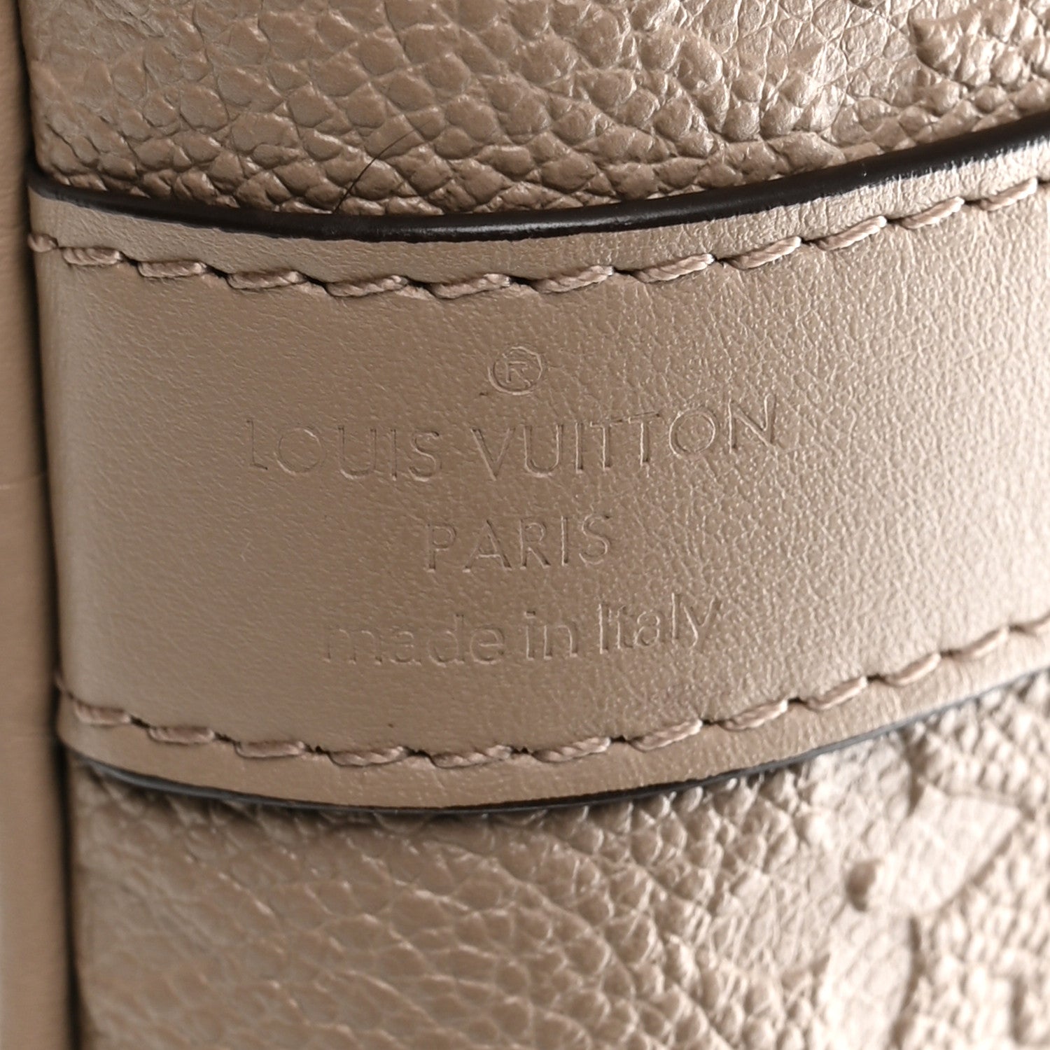 Louis Vuitton Empreinte Monogram Giant Keepall Bandouliere 45 Tourterelle 5 of 9